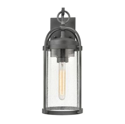 Catalonia 17.5″ High 1-Light Outdoor Sconce - Distressed Zinc
