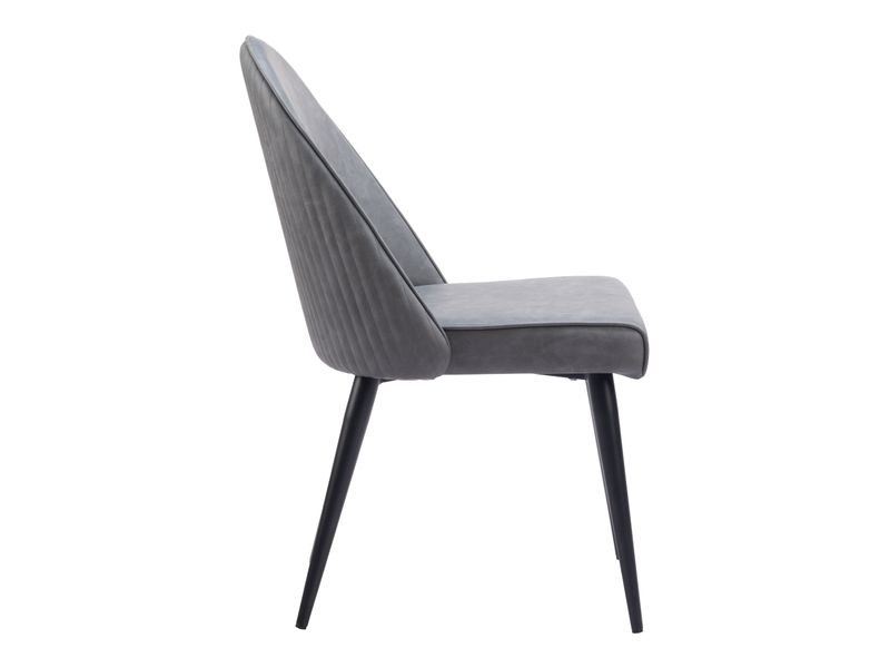 Silloth Armless Dining Chair Gray 3