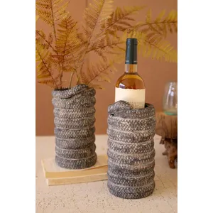 Clay Snake Wine Cooler/Planter 1