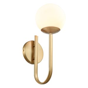Caroline 6'' Wide 1-Light Vanity Light - Brushed Gold 5