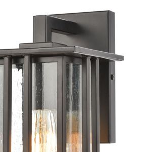Radnor 10'' High 1-Light Outdoor Sconce - Matte Black 5