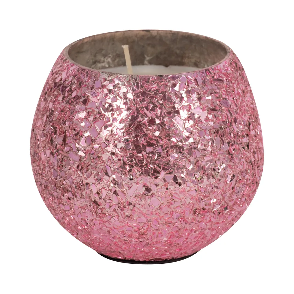 CALELEY PINK CANDLE 4 (IN)