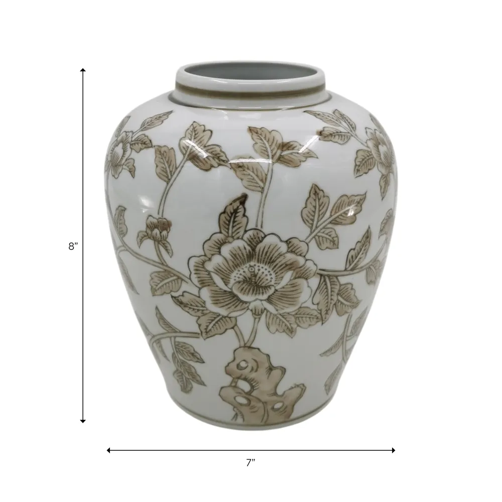 EDMONDLAND BROWN CHINOISERIE 8 (IN)