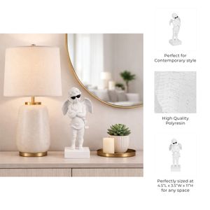 UPTONTON WHITE DECOR 11 (IN) 10