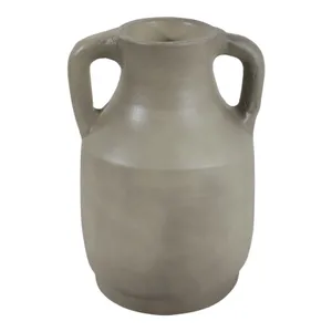 CALMOOR GREEN VASE 14 (IN) 6