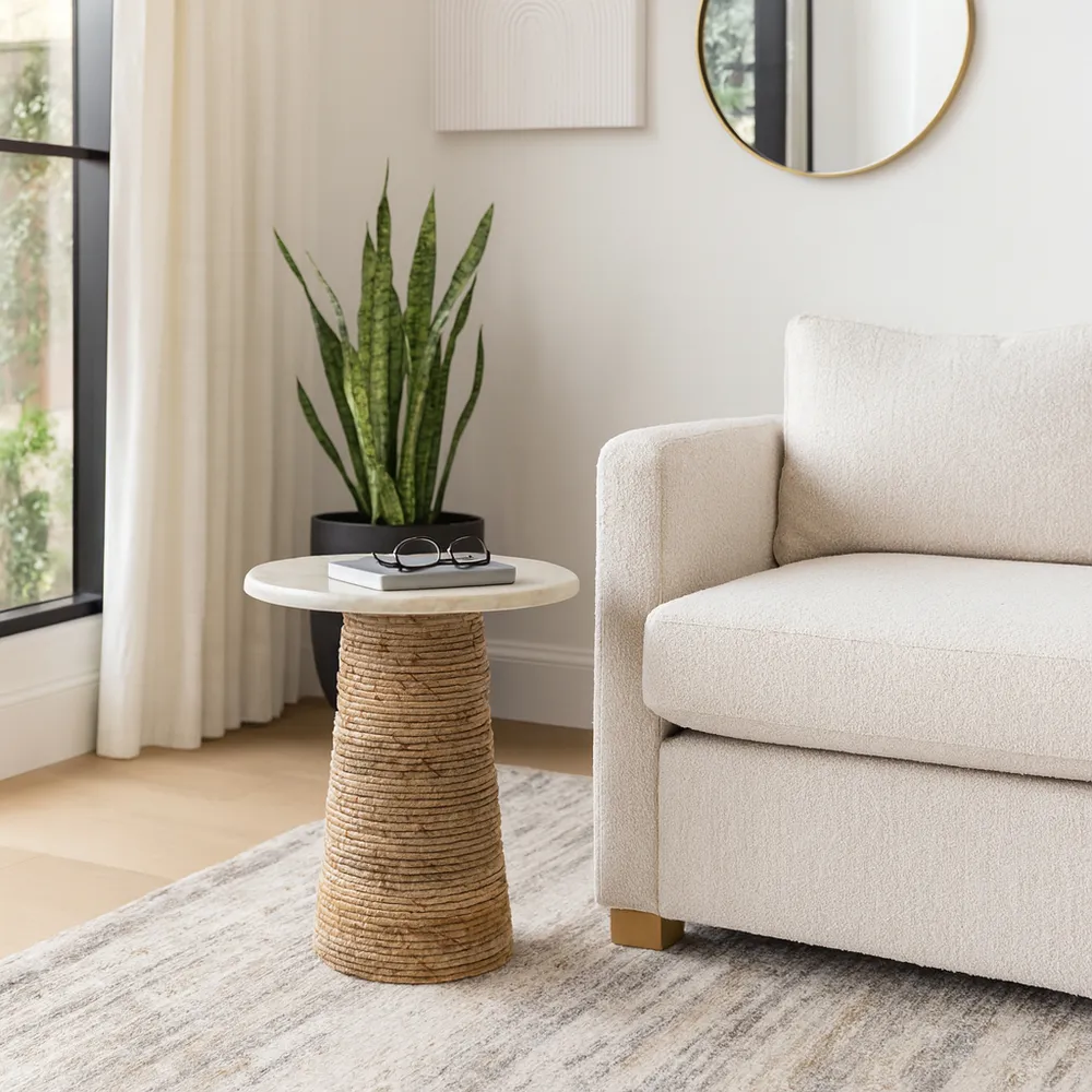 BRYNGATE IVORY TABLE 20 (IN)