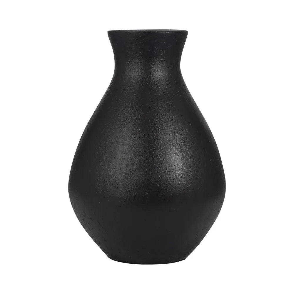 ETHANWIND BLACK VASE 19 (IN)