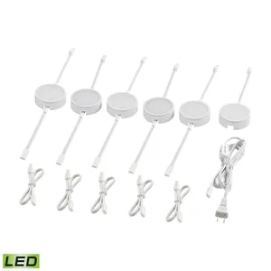 Metal Housing, 6ft Power Cord w/Plug and Line Switch, 5Pcs 12-inch Jump Cord, 1Pc Has 1 Tail, 5Pcs 1