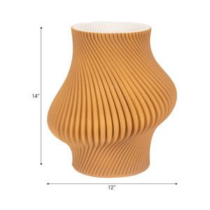 DILLONVALE BROWN VASE 15 (IN) 8