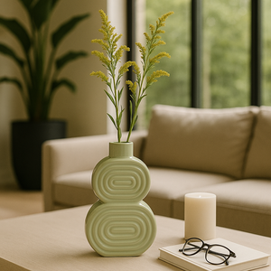 LEONAGATE GREEN VASE 10 (IN) 11