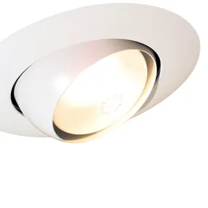 Axis 6'' Wide 1-Light Recessed Trim - Matte White 4