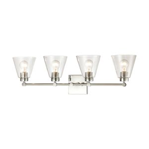 East Point 33'' Wide 4-Light Vanity Light - Polished Chrome 3