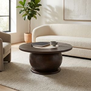 ELDERPARK BROWN COFFEE TABLE 15 (IN) 2