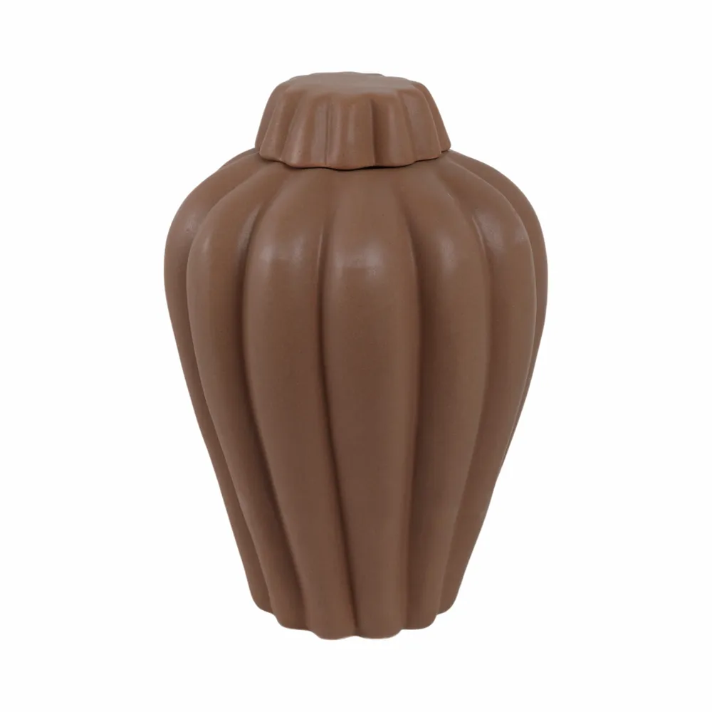 HEATHOAK BROWN JAR 12 (IN)
