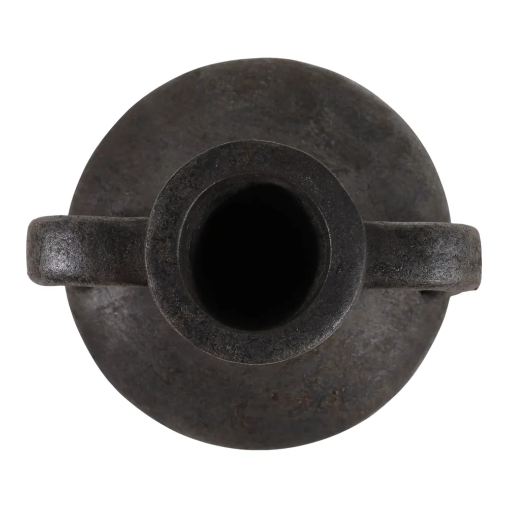 SHAYWICK BLACK VASE 16 (IN)