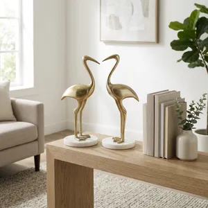 MONROEDALE SET OF 2 GOLD DECOR 13 (IN) 2