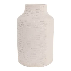 TIPTONSTONE IVORY VASE 15 (IN) 4