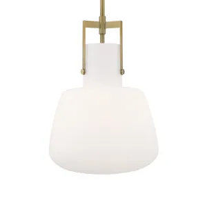 Izel 12'' Wide 1-Light Pendant - Antique Brass 4