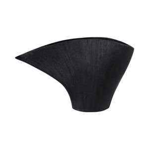 CALDERWORTH BLACK VASE 11 (IN) 4