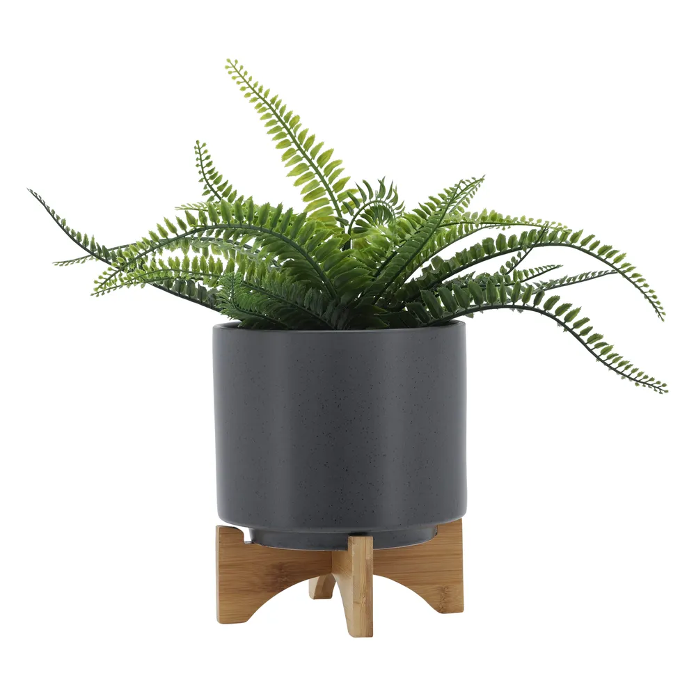 NORMAHAVEN GRAY PLANTER 9 (IN)