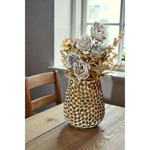 Slate Rose Stem 12in 1