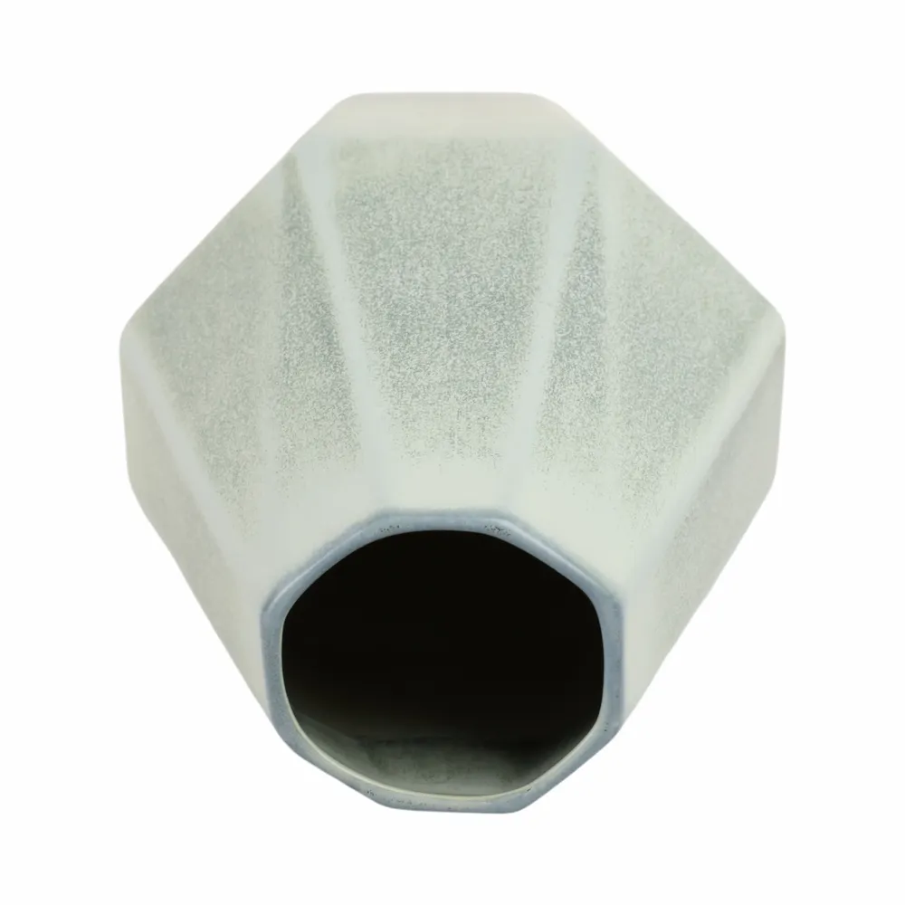 ROMANROSE BLUE VASE 22 (IN)