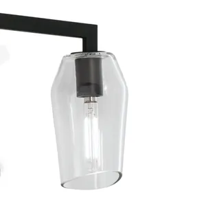Gaia 19'' Wide 3-Light Vanity Light - Acid Dipped Black 4