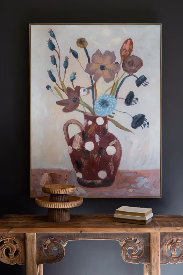 Framed Still-Life Painting
