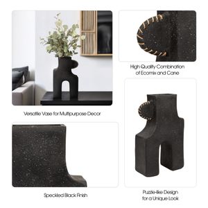 PAXTONWELL BLACK VASE 19 (IN) 11