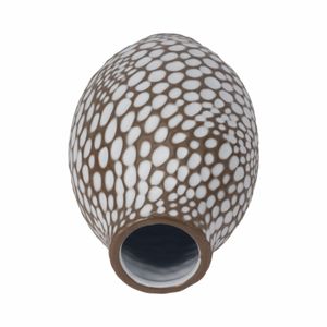 HARPERMILL BROWN VASE 10 (IN) 6