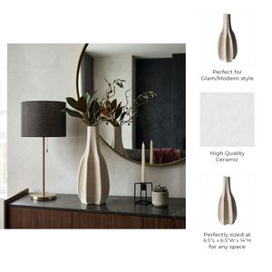 ENNISLAKE IVORY VASE 14 (IN) 8