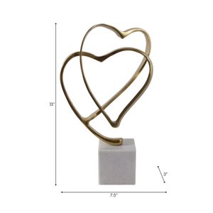 ERWINRUN GOLD DECOR 13 (IN) 9