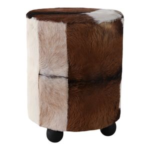 GIBSONPARK BROWN OTTOMAN 20 (IN) 3