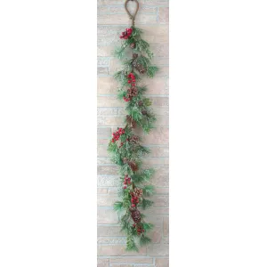 Rusty Bells 4ft Garland 1