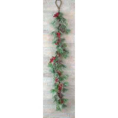 Rusty Bells 4ft Garland