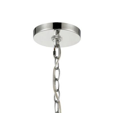 Darlene 13″ Wide 3-Light Pendant - Polished Chrome