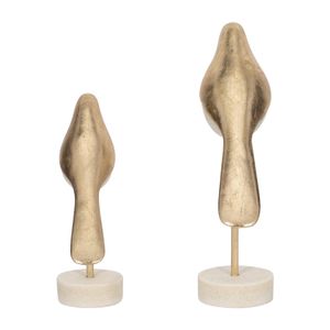 MILTONBROOK SET OF 2 WHITE DECOR 12 (IN) 5