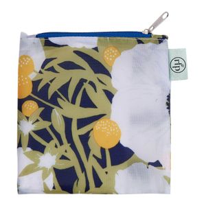 Anemone Poppy blu Reusable Shopping Bag 5