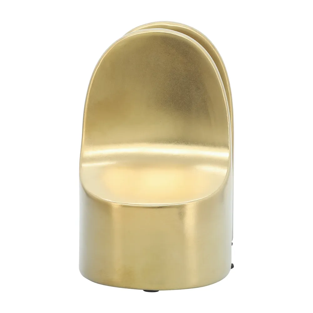 ORRBAY SET OF 2 GOLD BOOKENDS 7 (IN)