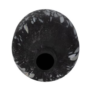 LUKEVIEW BLACK GLASS VASE 23 (IN) 6