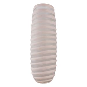 SAMSONWICK IVORY GLASS VASE 18 (IN) 5