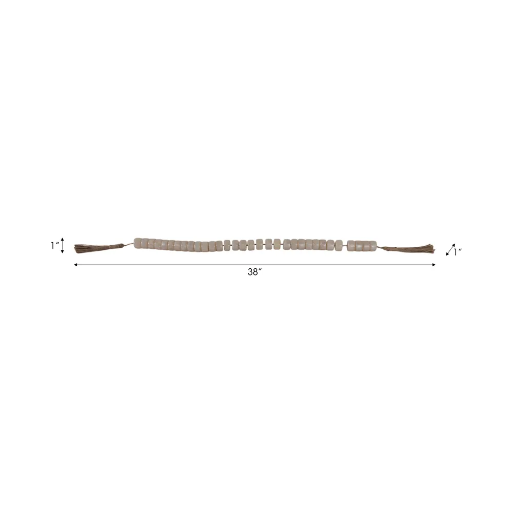 KELLERSHAW IVORY BEAD 1 (IN)