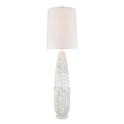 Husk 63″ High 1-Light Floor Lamp - White