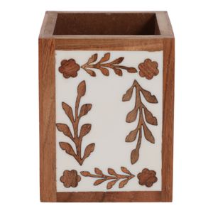 DRAKEHAM BROWN PENCIL CUP 4 (IN) 1