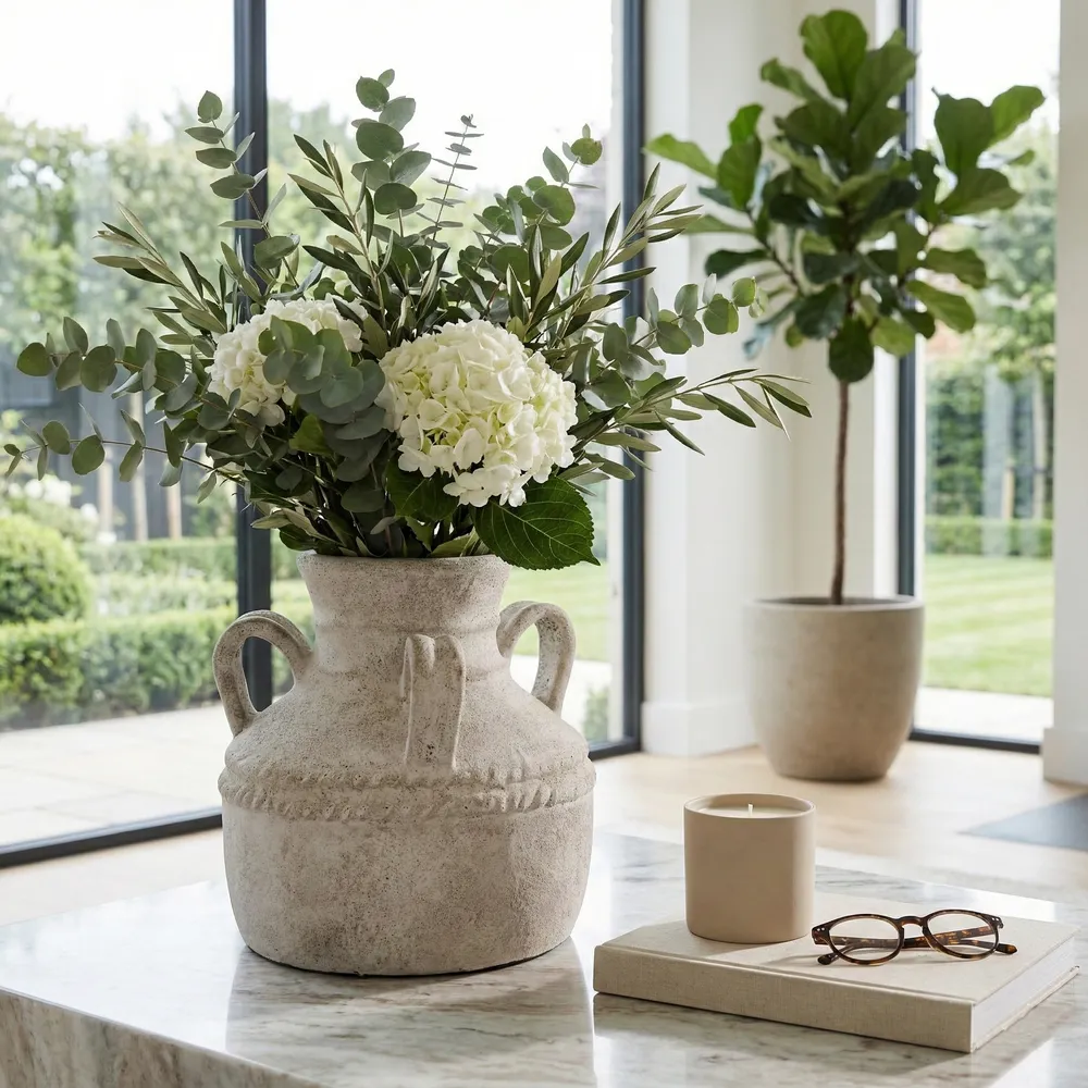 NOELWIND IVORY VASE 13 (IN)