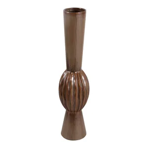 EATONCROSS BROWN VASE 26 (IN) 6