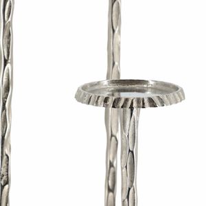 BREEFIELD SET OF 3 SILVER CANDLE HOLDER 40 (IN) 5