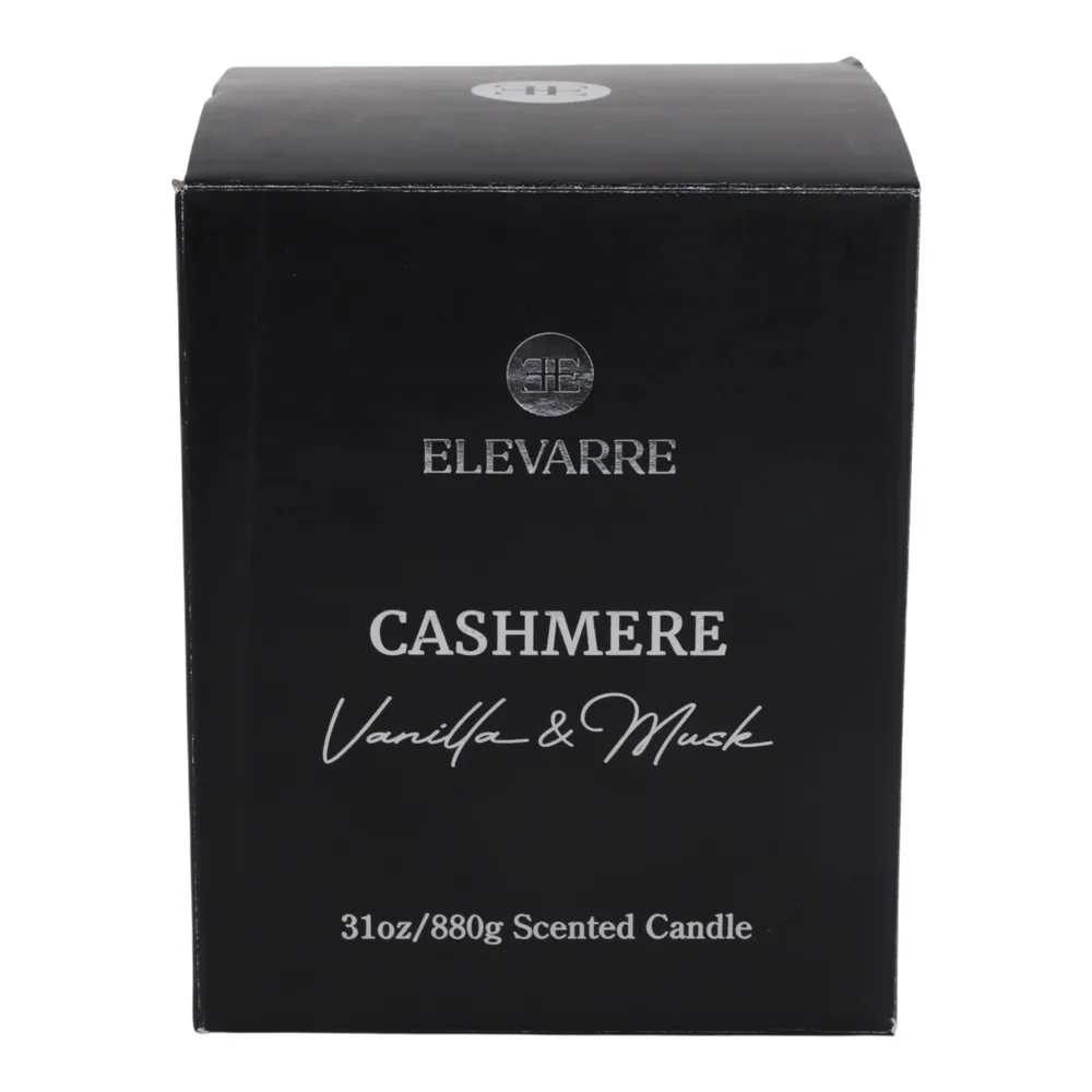 ROWANSTONE CASHMERE VANILLA & MUSK CANDLE 7 (IN)