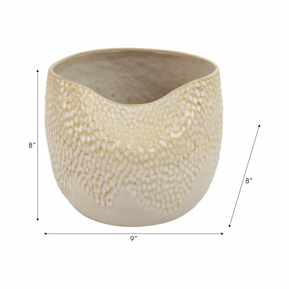 CHESTERMILL CREAM VASE 7 (IN)