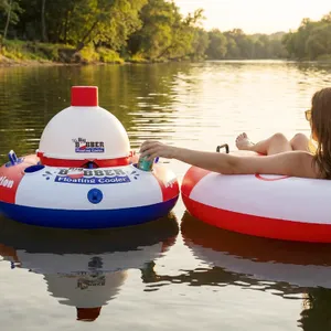 Big Bobber Floating Cooler and Hydration Station Inflatable Tube 5